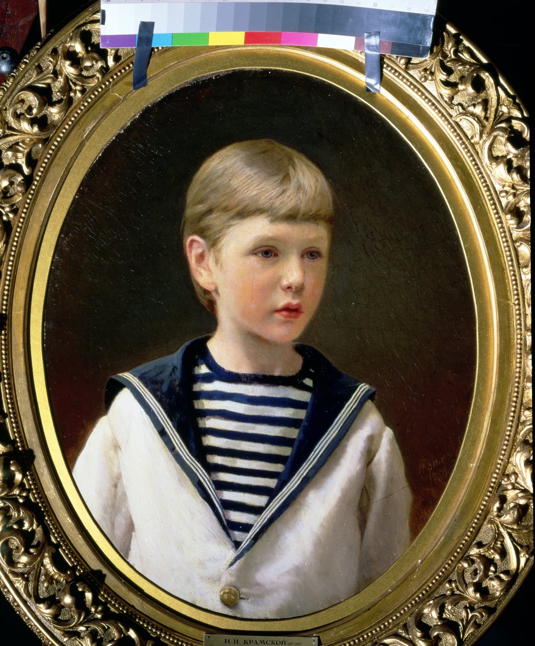 Portrett av en gutt, muligens prins Anatoly Levin av Ivan Nikolaevich Kramskoy