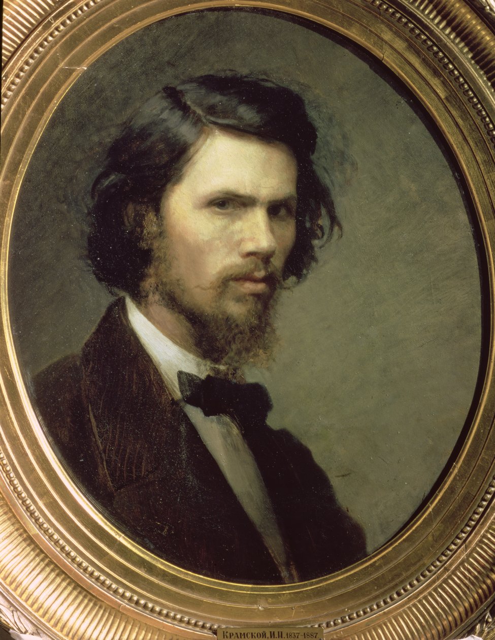 Selvportrett, 1867 av Ivan Nikolaevich Kramskoy