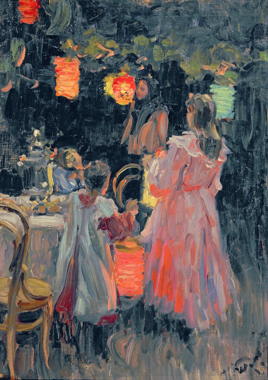 Kinesiske lykter, 1910 av Ivan Semyonovich Kulikov