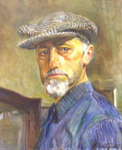 Selvportrett av Ivan Vavpotic