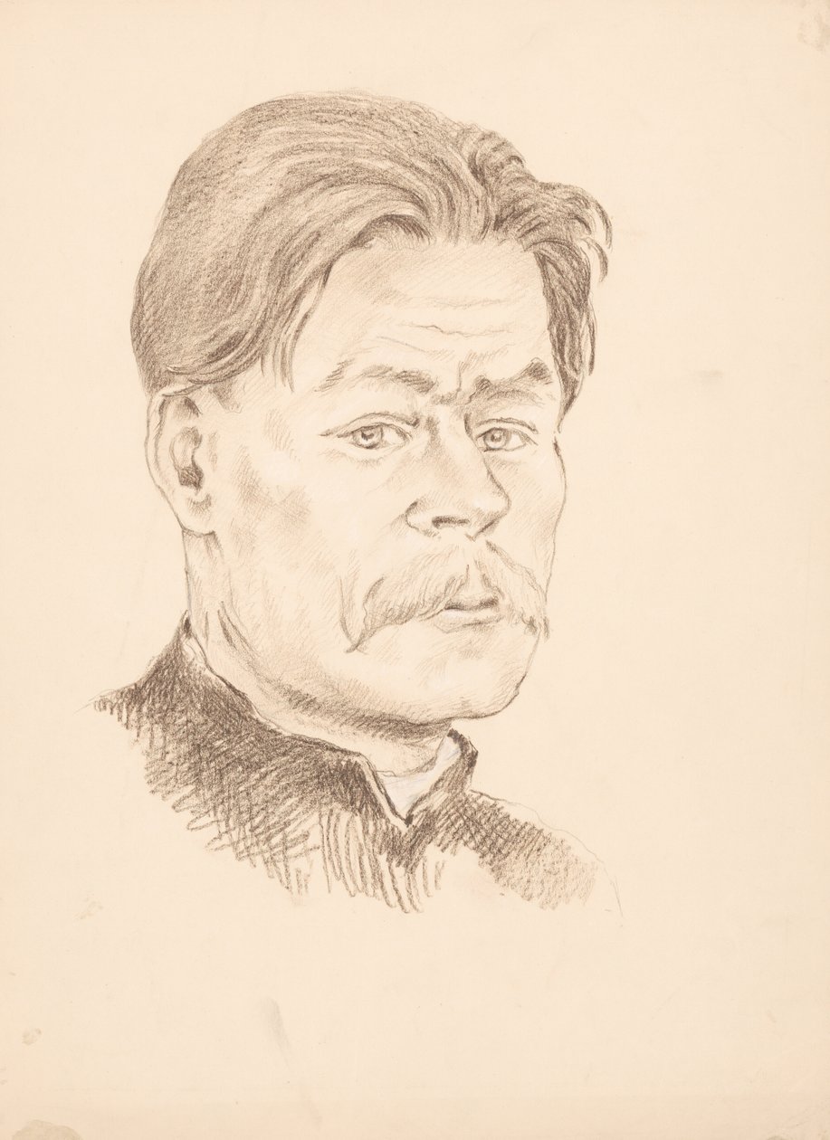 Portrett av M. Gorkeho av Ivan Zabota