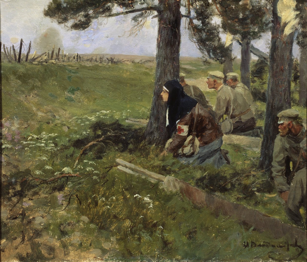 En sykepleier, 1914-1917 av Ivan Alexeyevich Vladimirov