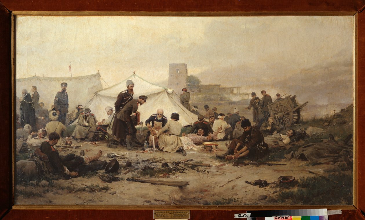 Påkledningsstasjon av Ivan Alexeyevich Vladimirov