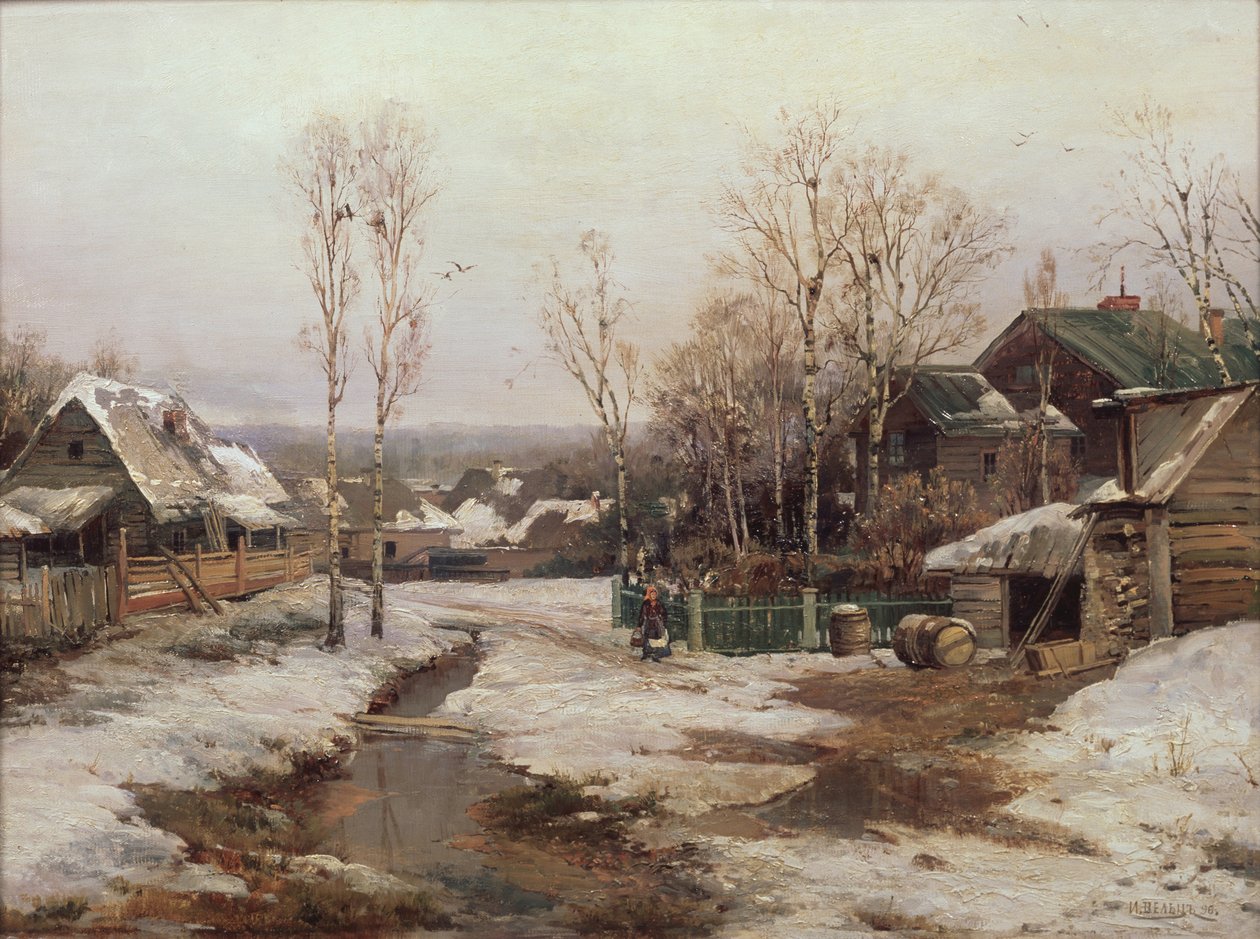 Vår nær St. Petersburg, 1896 av Ivan Avgustovich Velz