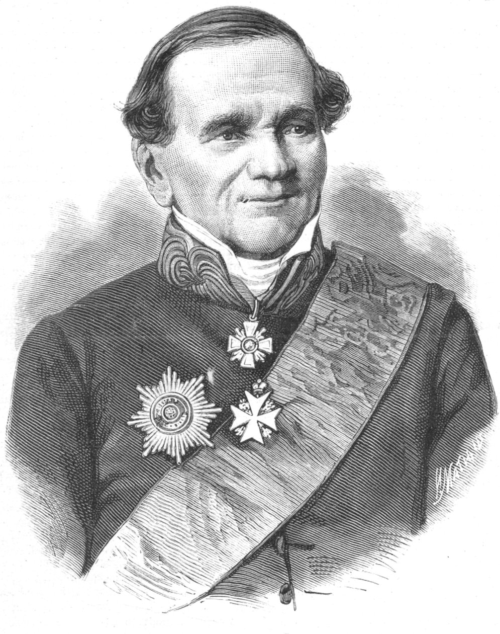 Fjodor Nikolajevitsj Glenn 18-160 av Ivan Ivanovich Matyushin