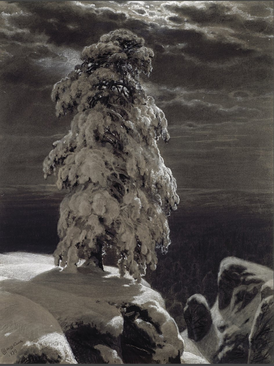 I nordens villmark, 1890. av Ivan Ivanovich Shishkin
