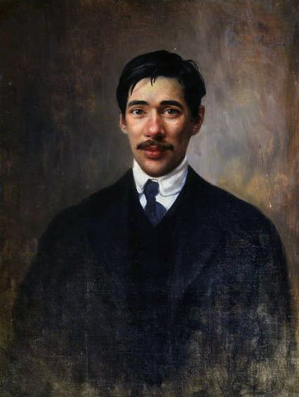 Portrett av Korney Chukowsky, ca. 1909 av Ivan Kirillovich Parkhomenko