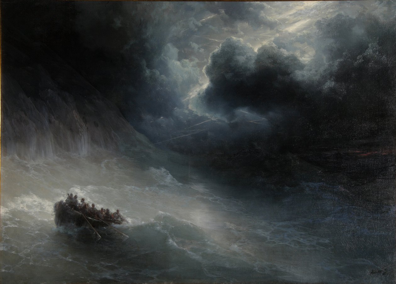 Rage Of Elements av Ivan Konstantinovich Aivazovsky