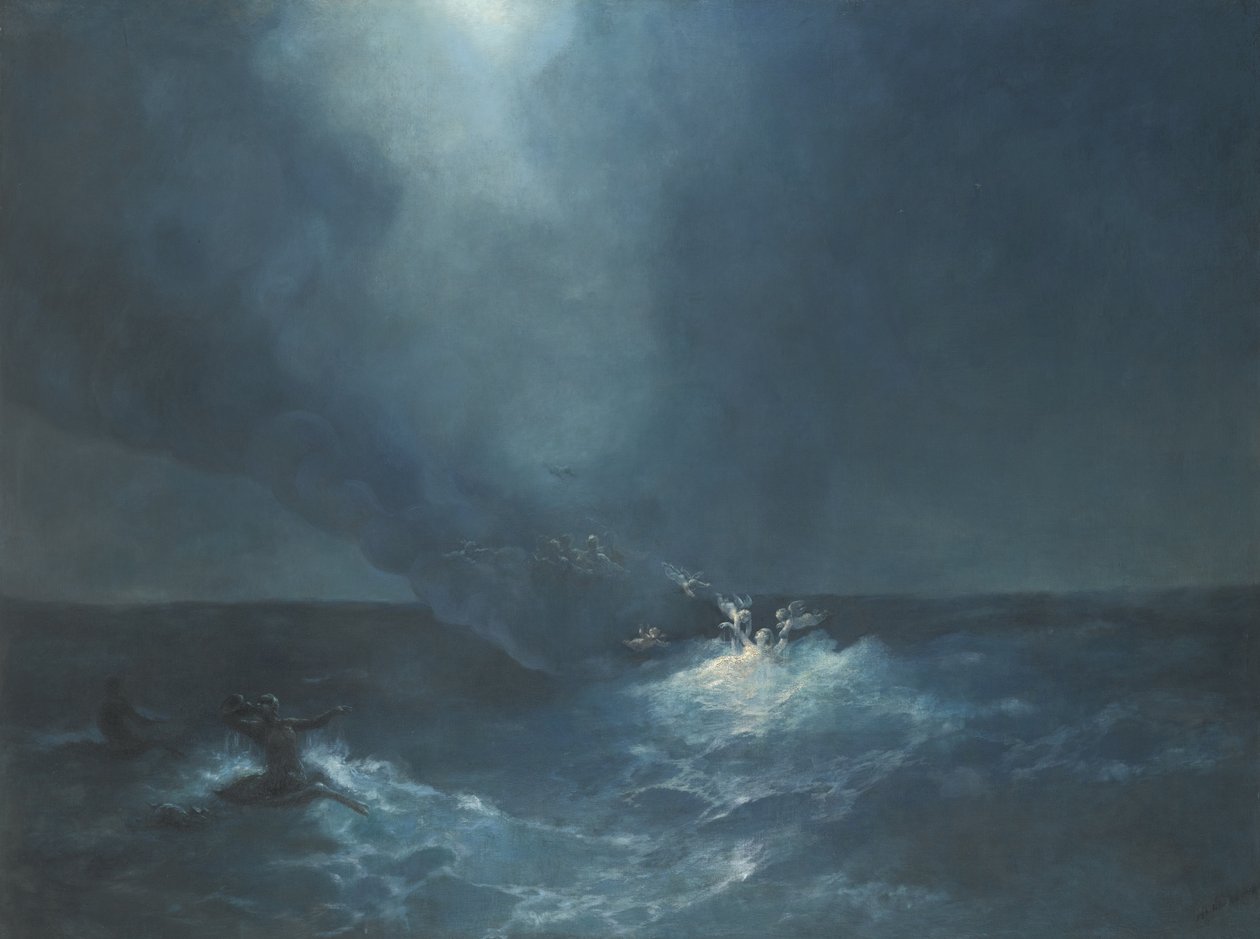 Afrodites fødsel, 1887 av Ivan Konstantinovich Aivazovsky