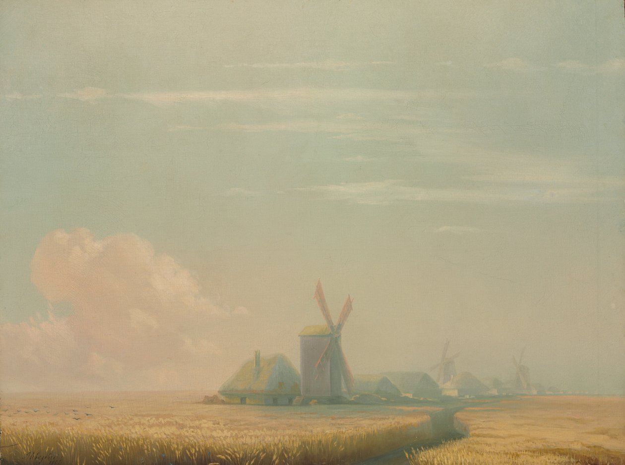 Ukrainsk innhøsting, 1857 av Ivan Konstantinovich Aivazovsky