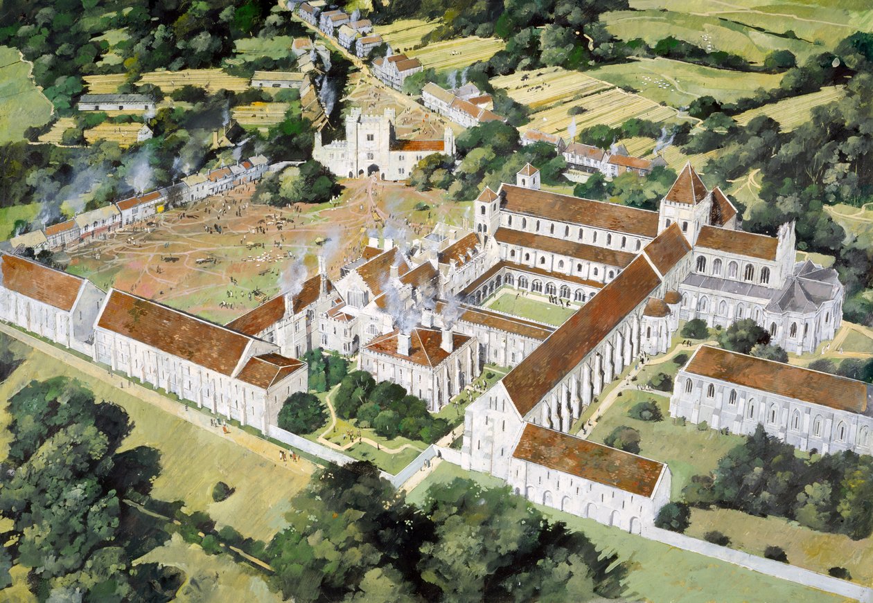 Battle Abbey, 1500-tallet, c1990-2010 av Ivan Lapper