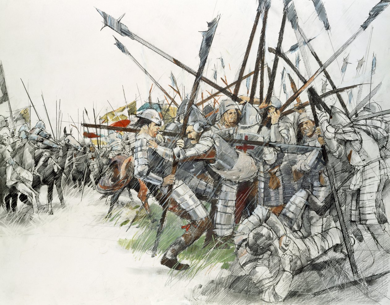 Slaget ved Flodden-feltet av Ivan Lapper