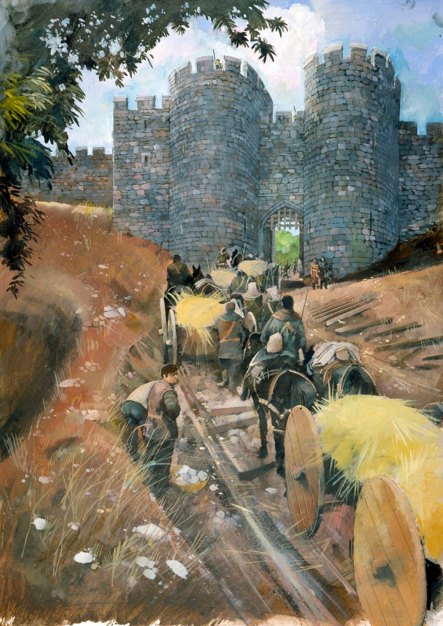 Beeston Castle, c1200-tallet, c1990-2010 av Ivan Lapper