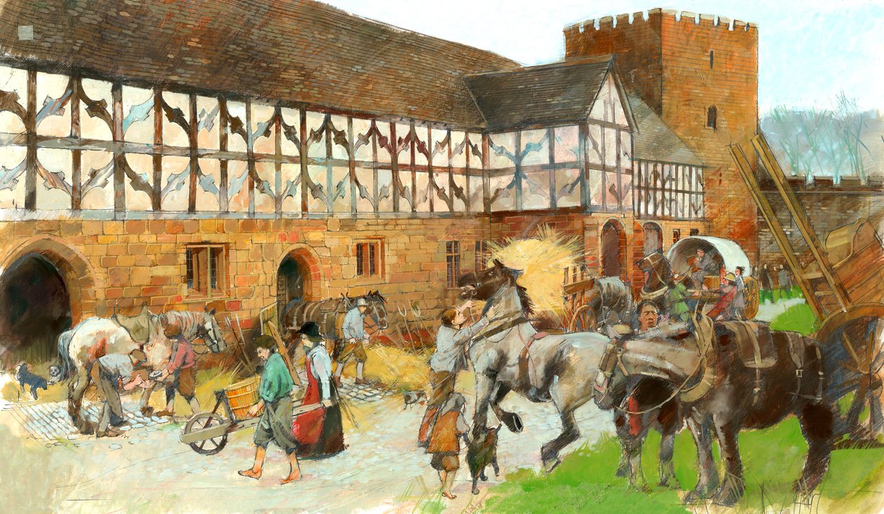 Kenilworth Castle Stables, c1990-2010 av Ivan Lapper