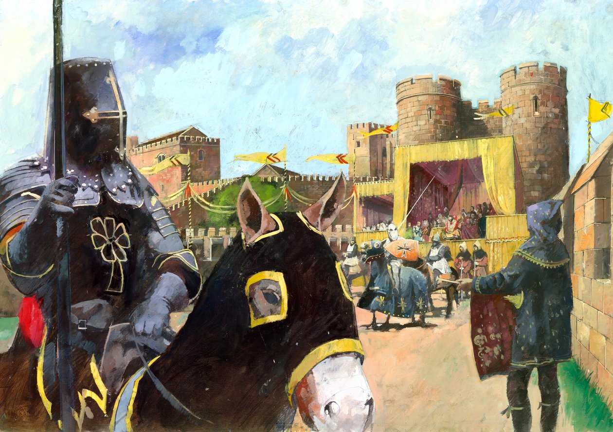 Kenilworth Castle, c1300-tallet c1990-2010 av Ivan Lapper