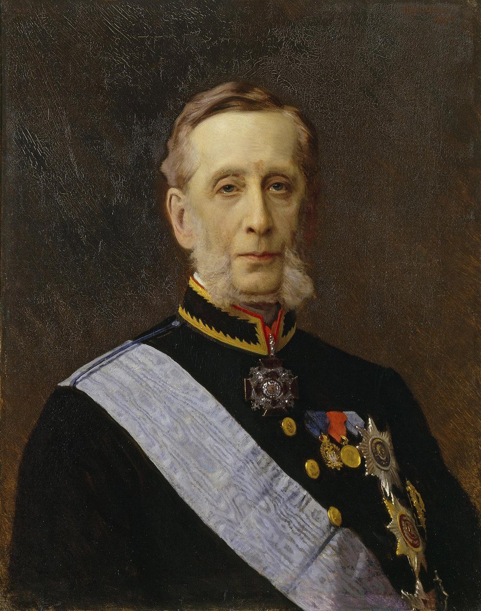 Portrett av grev Pyotr Alexandrovich Valuyev 1815-1890, 1880 av Ivan Nikolaevich Kramskoy