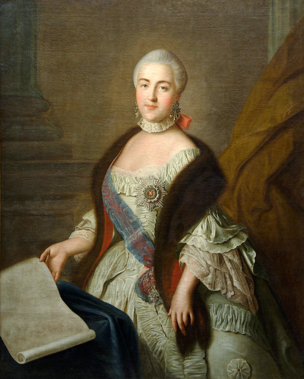 Catherine II som storhertuginne Ekaterina Alekseyevna