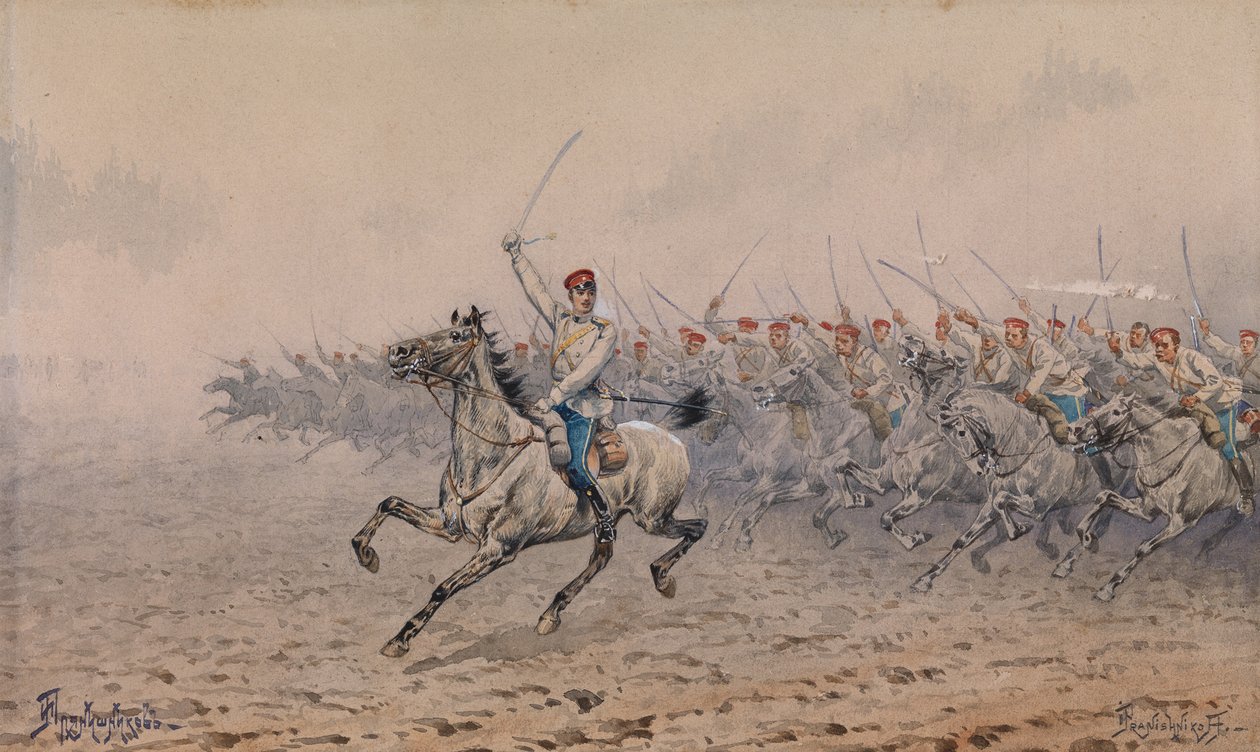 Ansvar for kavaleriet av Ivan Petrovich Pryanishnikov