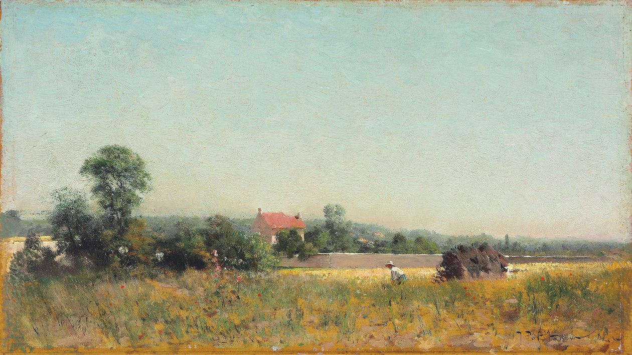 In the Fields, Frankrike, 1882 av Ivan Pokitonov