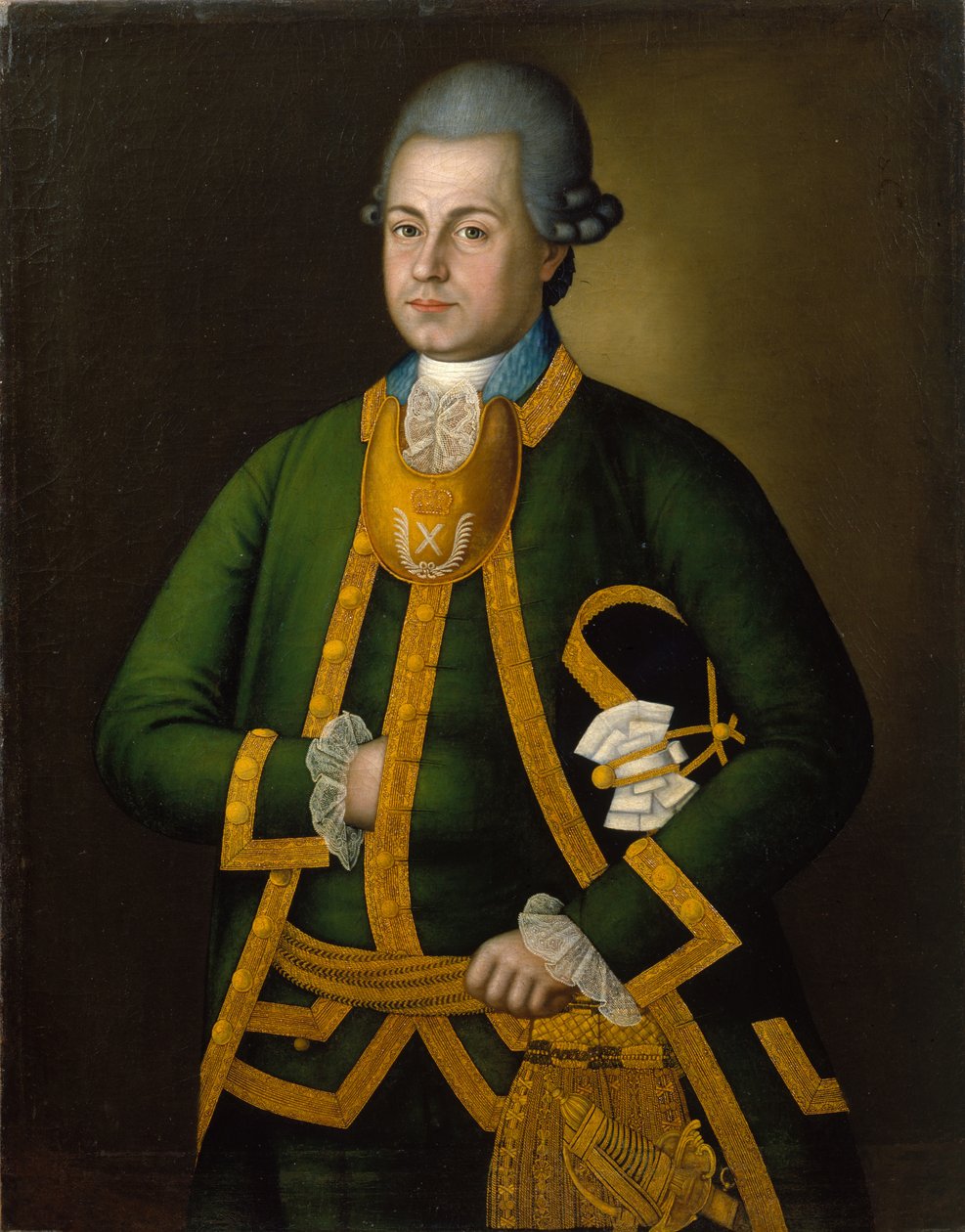 Portrett av Petr Ivanovich Nigotmortsev, 1774 av Ivan Vasilyev