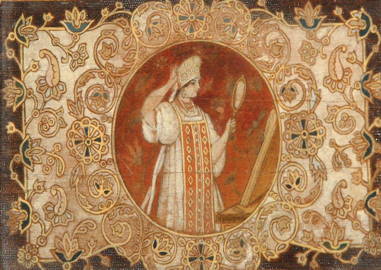 Speil speil på veggen der... av Ivan Yakovlevich Bilibin