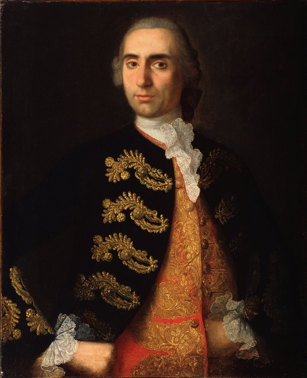 Portrett av Ivan Kotsarev, 1757-1759 av Ivan Yakovlevich Vishnyakov