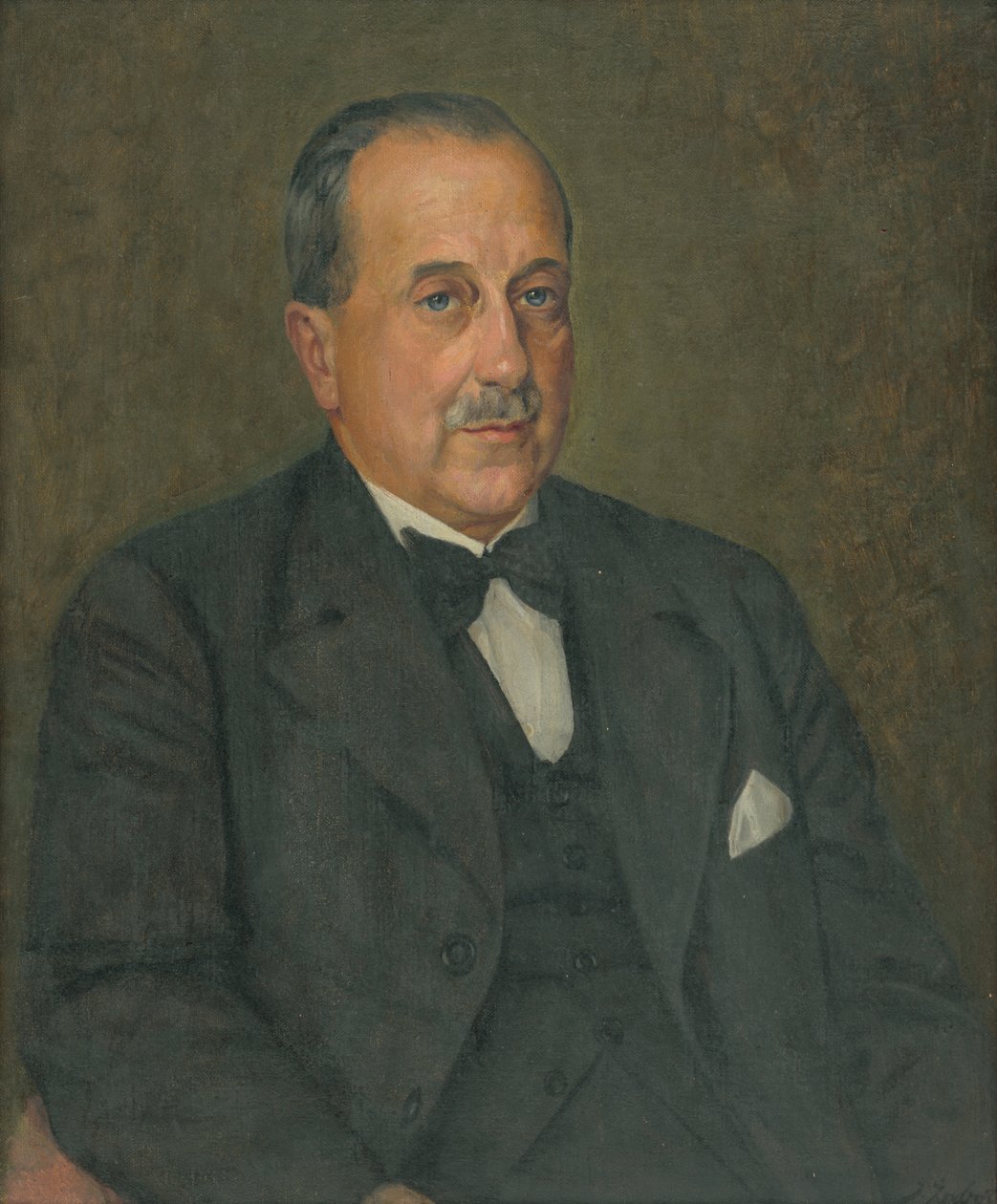 Portrett av dr. Ľ. Medvecký av Ivan Zabota