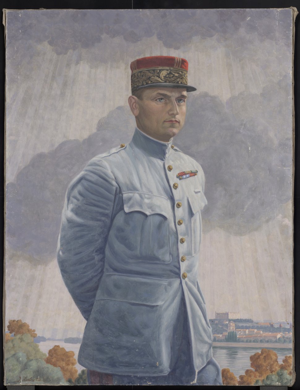 Portrett av Milan Rastislav Štefánik av Ivan Zabota