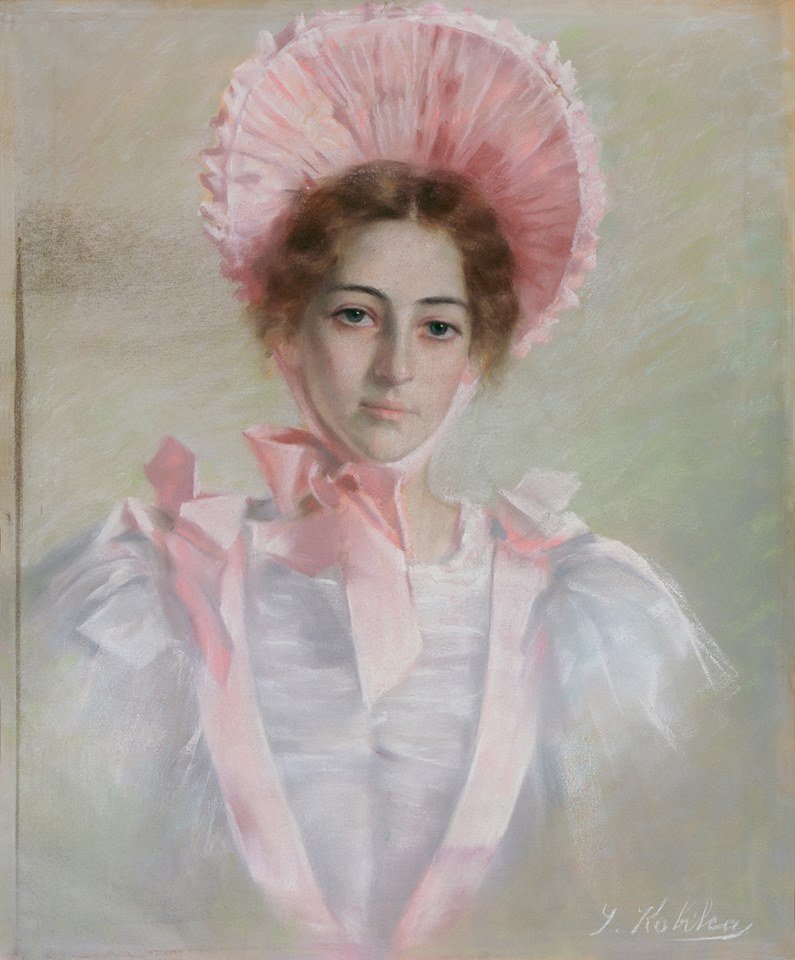 Portrett av Alma Ofte av Ivana Kobilca