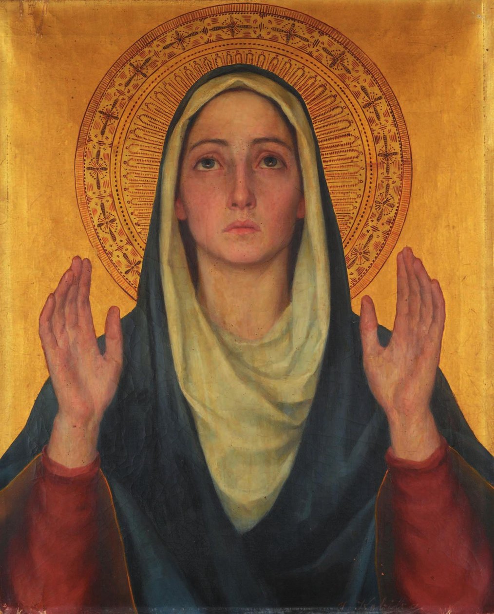 Portrett av Madonna Ofte av Ivana Kobilca