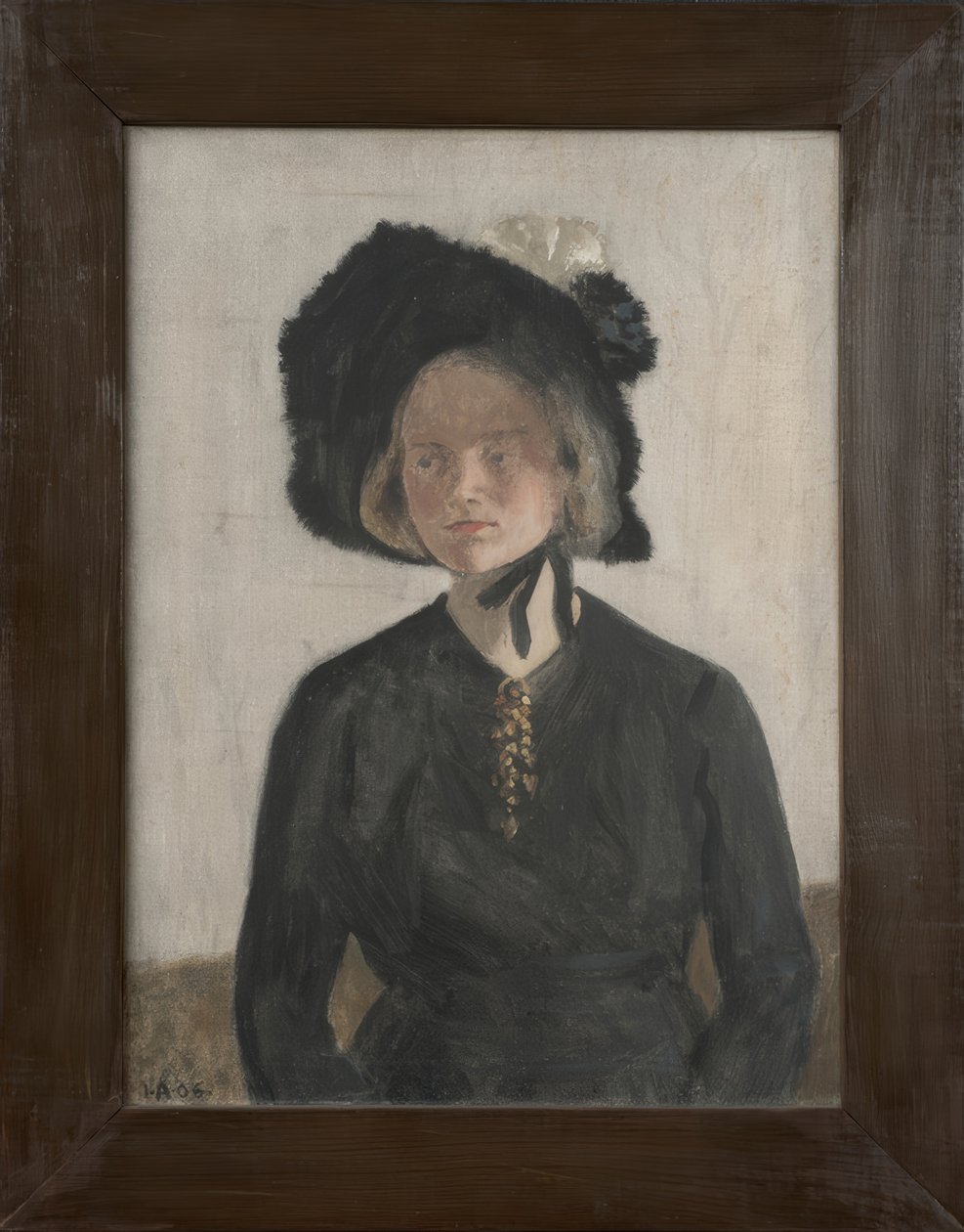 Eva, kunstnerens kone av Ivar Axel Henrik Arosenius