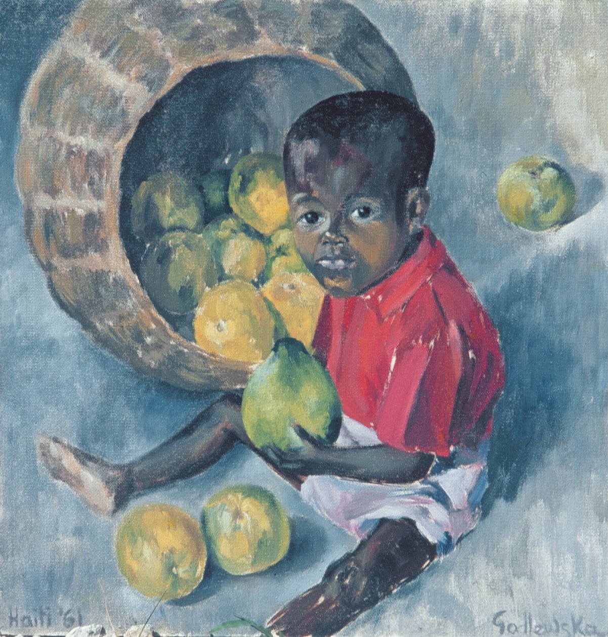 Fito, tvillingsønn av Abel, Haiti, 1961 av Izabella Godlewska de Aranda