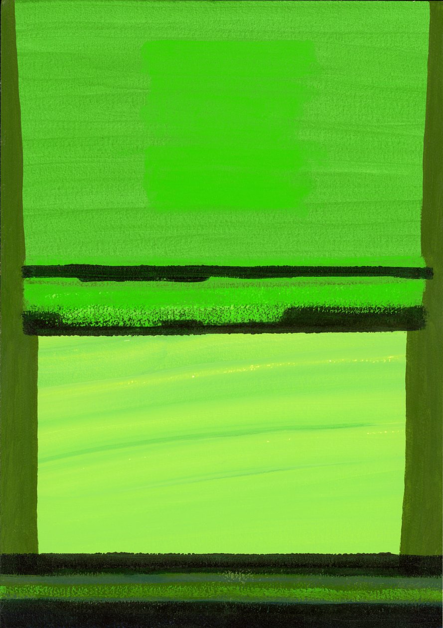 Kensington Gardens Series: Green on Green av Izabella Godlewska de Aranda