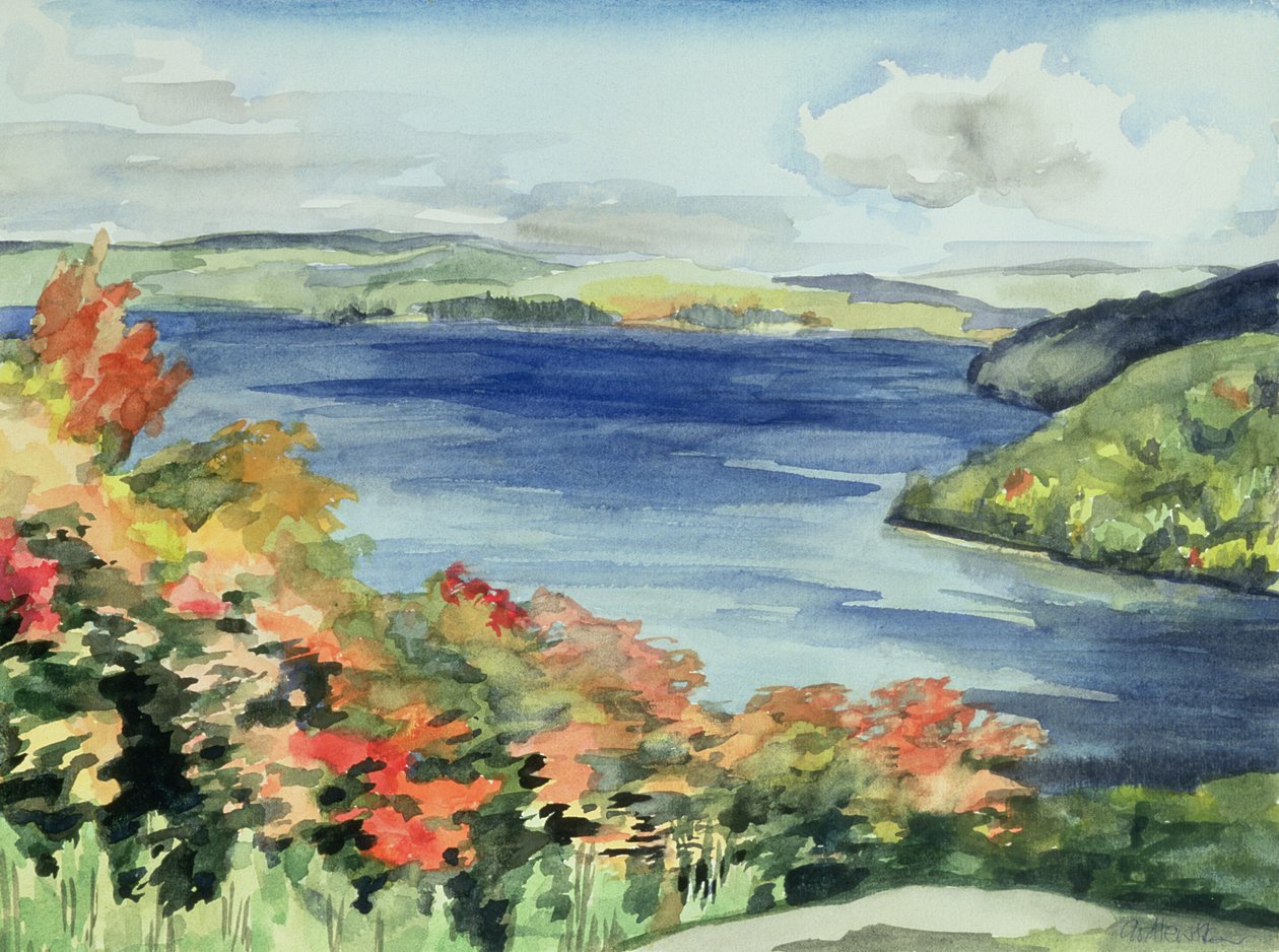 No.56 Lake Kaministikwia, Ontario, Canada (wc) av Izabella Godlewska de Aranda