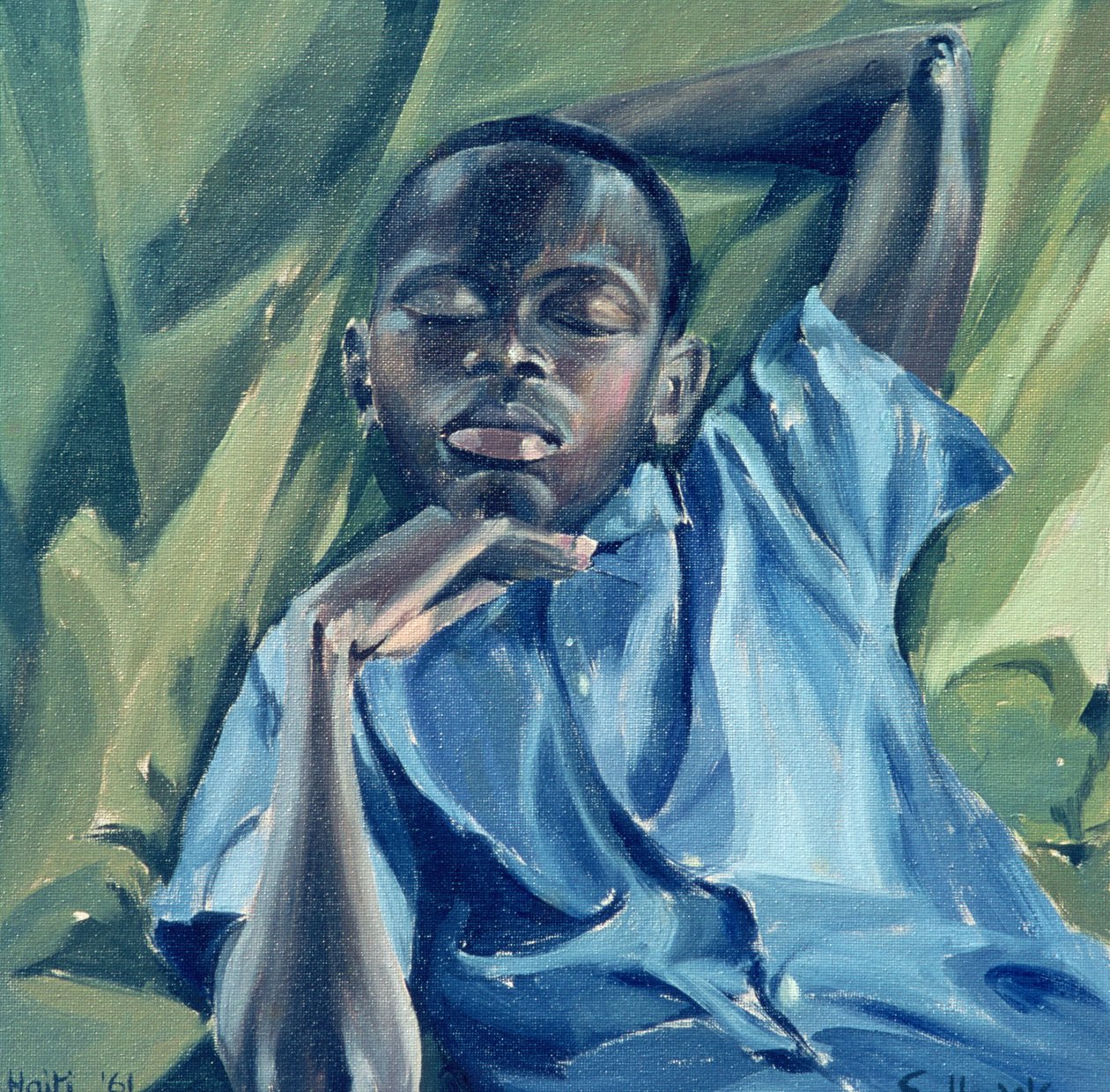 Sovende gutt, 1961 av Izabella Godlewska de Aranda