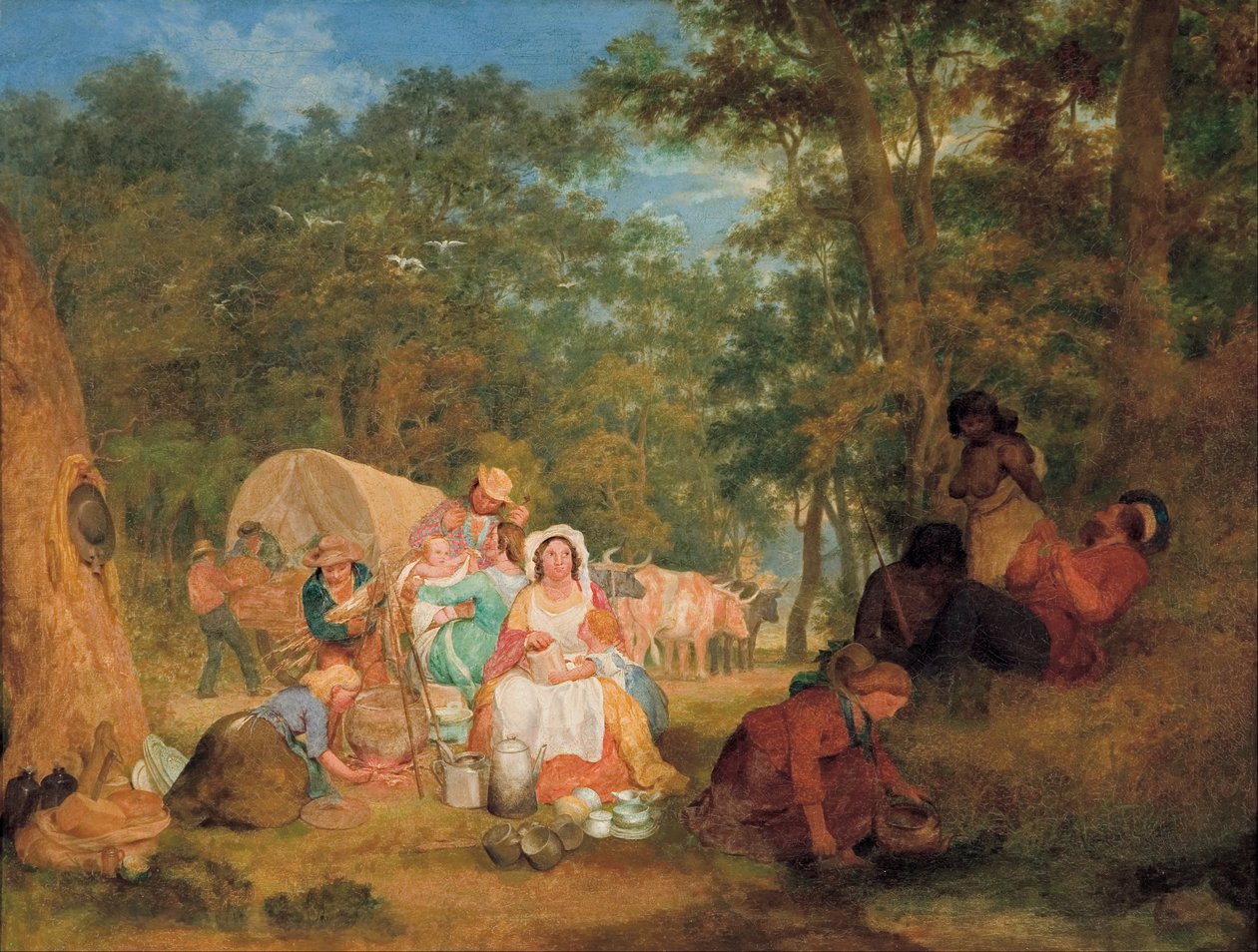 Hjemmebundet - middagstid av J. A. Gilfillan