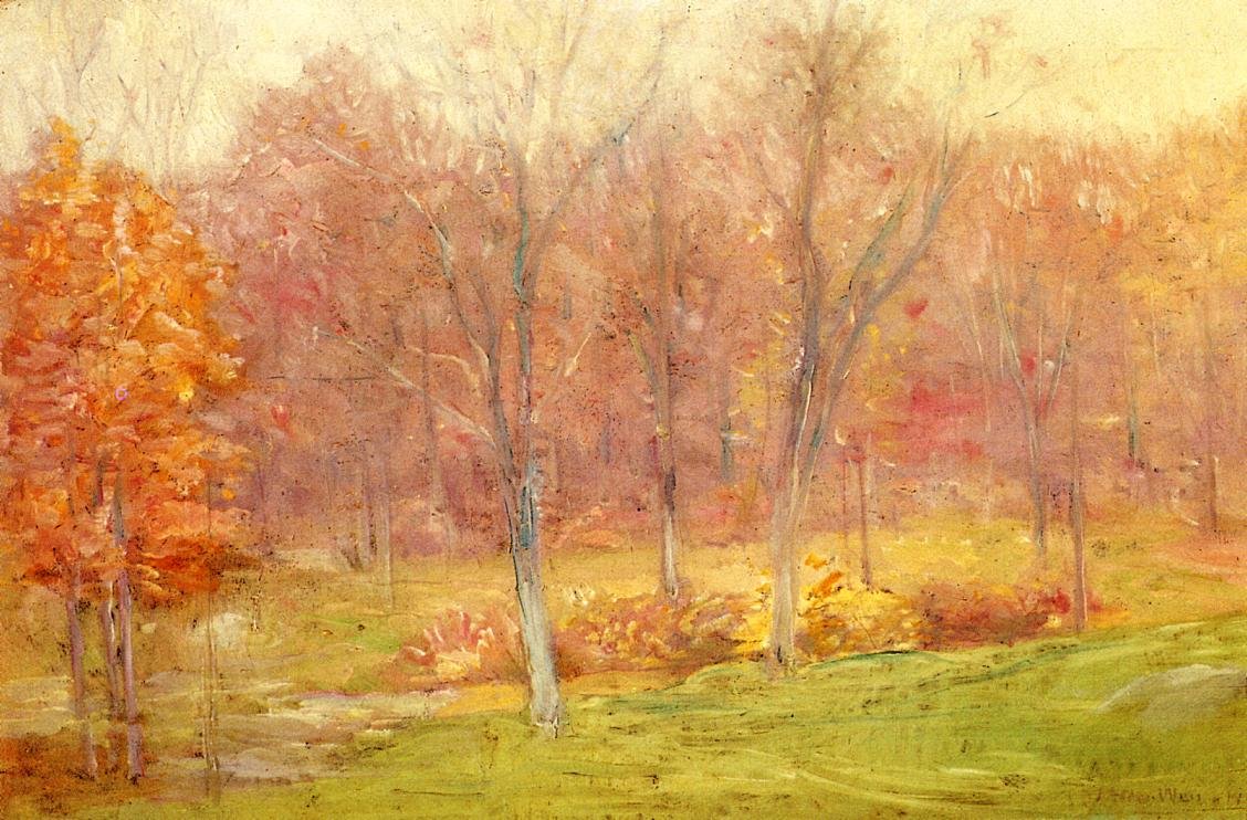 Høst Rainn av J. Alden Weir