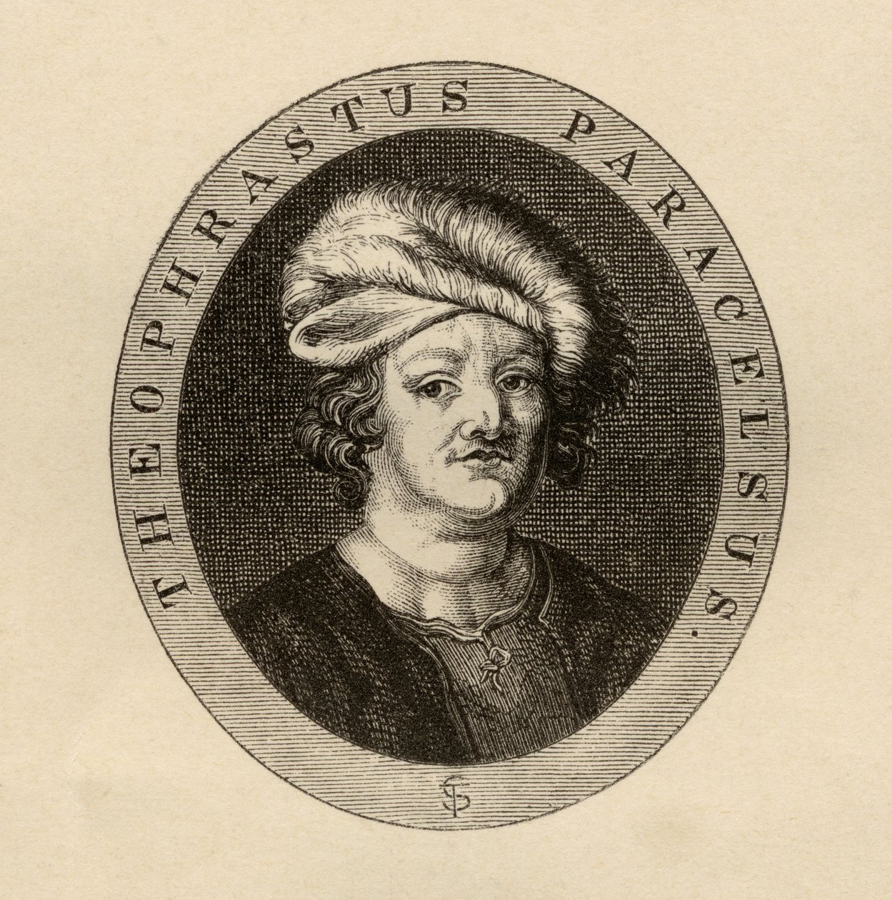 Paracelsus Theophrastus, illustrasjon fra 