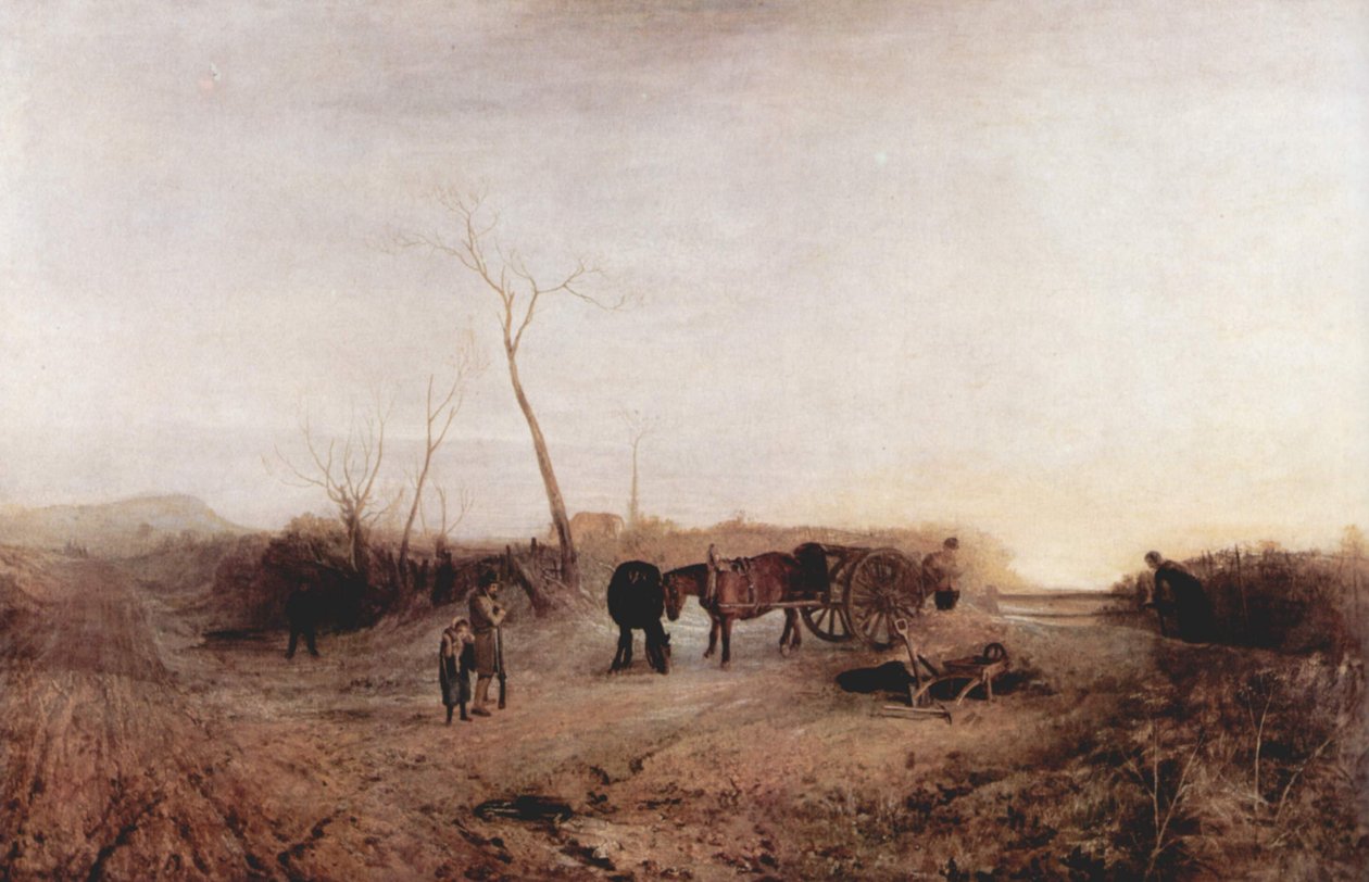 Frostiger Morgen av Joseph Mallord William Turner