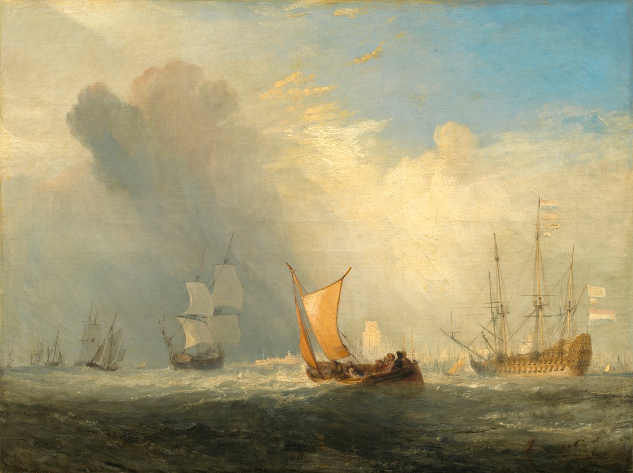 Rotterdam fergebåt av Joseph Mallord William Turner