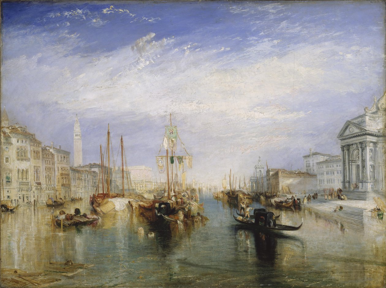 Canal Grande - Venezia av Joseph Mallord William Turner