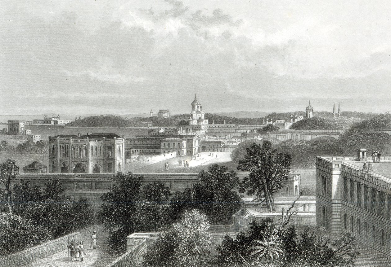 Lucknow, gravert av E.P Brandard, ca. 1860 av John Ramage