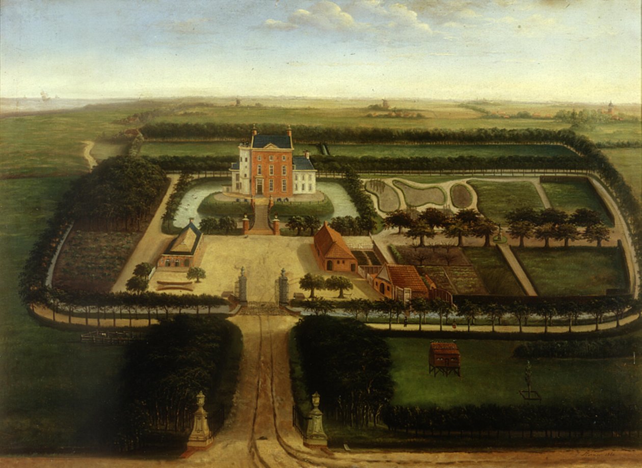 Borg Dijkster -huset i Pieterburen av J. Stormer