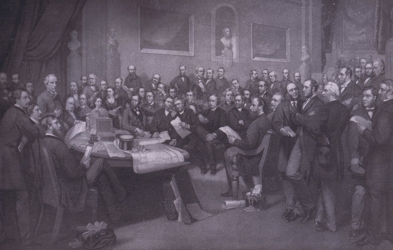Det første skolestyret i London, Bibbys Annual, 1916-1917 av W. after Walton