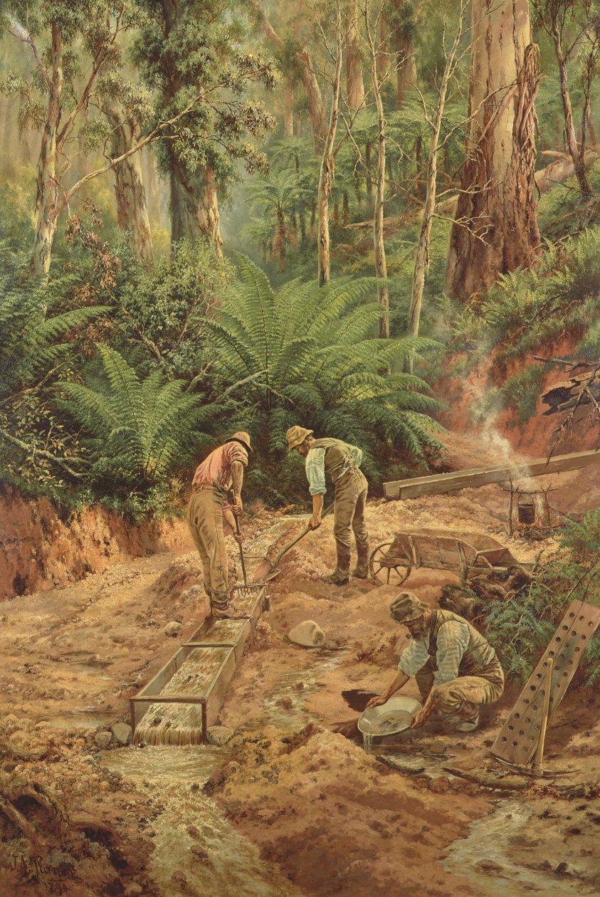The Precious Metal, 1894 av J.A. Turner