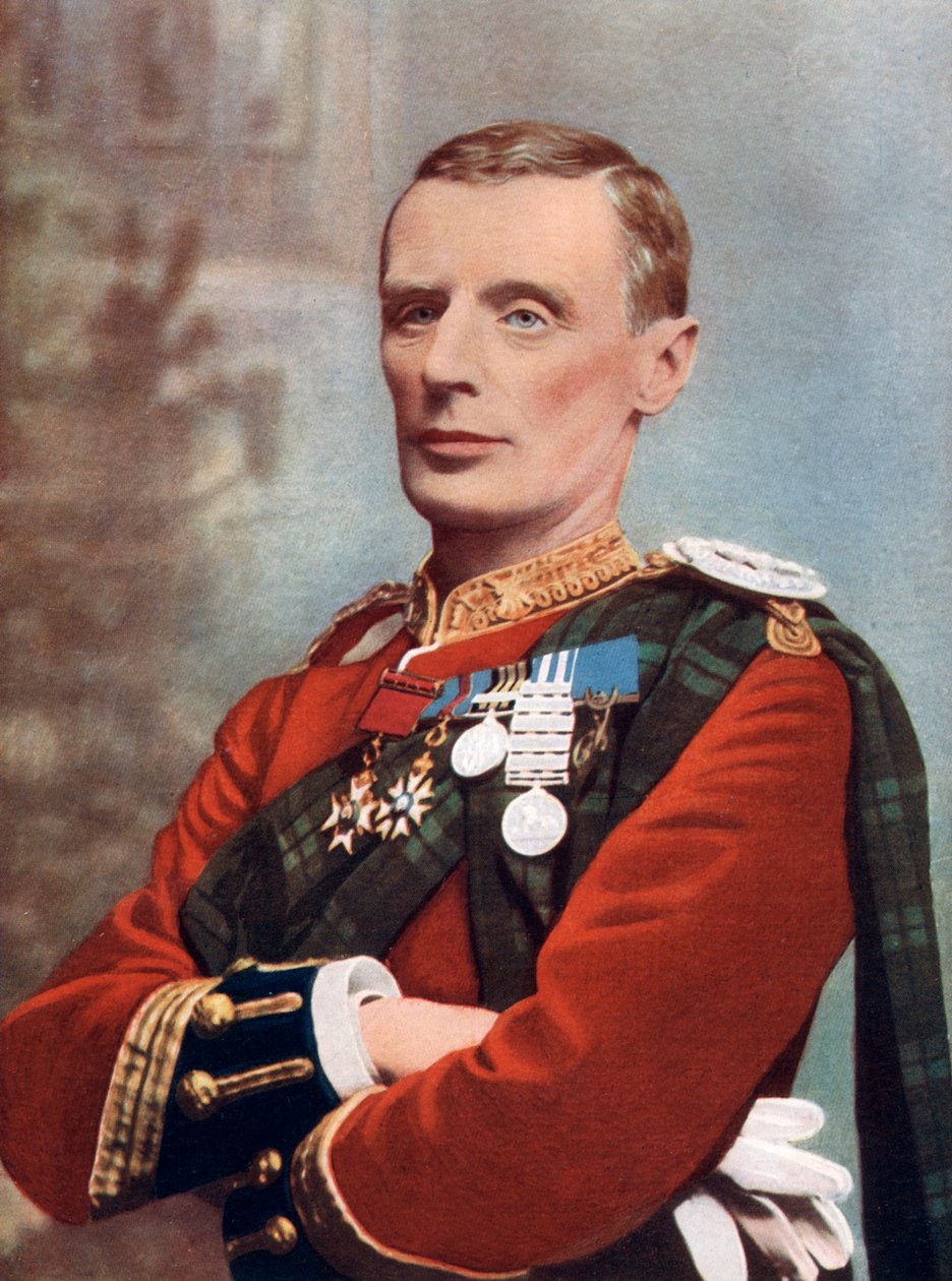 Generalmajor AG Wauchope, sjef for Highland Brigade i Sør-Afrika, c1899 1902. av JA Horsburgh