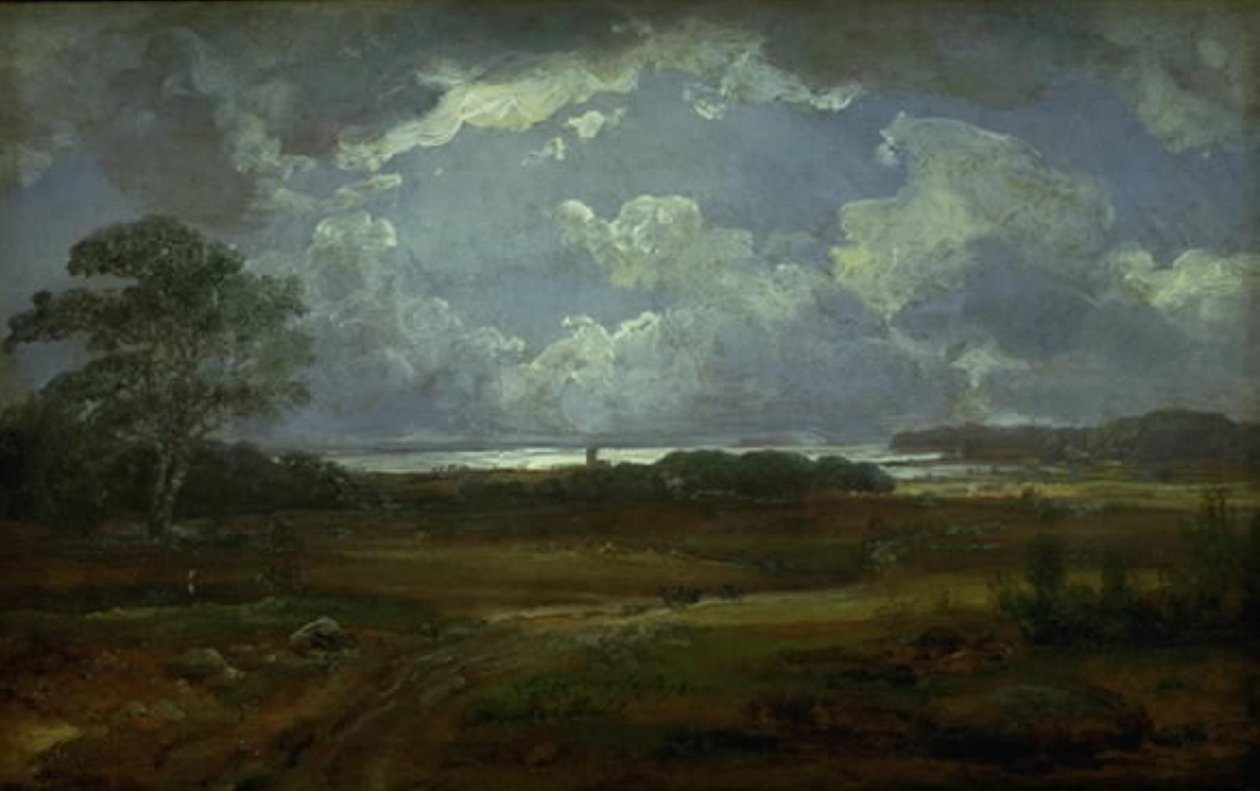 Utsikt mot Jungshoved av Johan Christian Dahl
