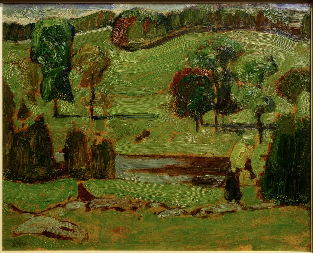 Moore Hill, Gull River av J.E.H. MacDonald