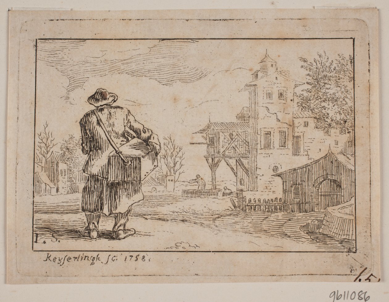 En bitselger av J.E. Keyserlingk