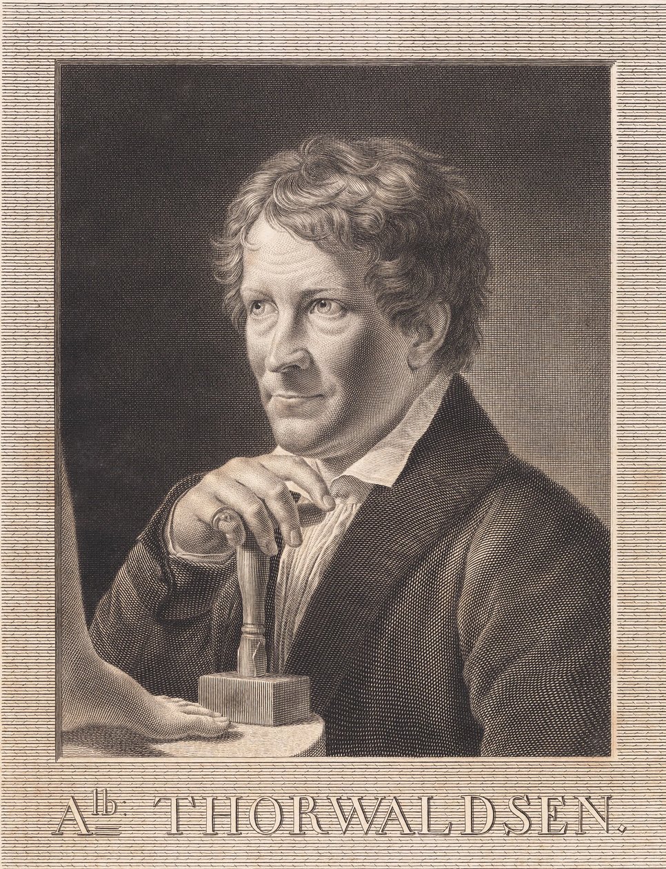 Alb. Thorwaldsen av J.F. Clemens